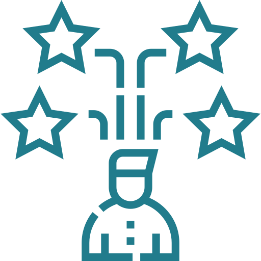 Stylized silhouette of a human brain, with light node connections extending outwards, representing analysis, knowledge, and artificial intelligence.